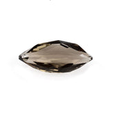 SMOKY QUARTZ ROSE CUT HIGH DOME MARQUISE 15X5MM 2.80 Cts.