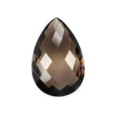 SMOKY QUARTZ BRIOLETTE PEAR 24X16MM 17.65 Cts.