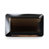 SMOKY QUARTZ CUT OCTAGON 30X18MM 43.60 Cts.