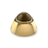SMOKY QUARTZ BULLET CAB 17MM 22.27 Cts.