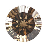 SMOKY QUARTZ CONCAVE SPLENDOR CUT ROUND 16MM 13.55 Cts.