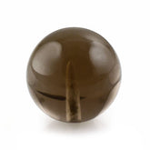 SMOKY QUARTZ PLAIN BALLS (DARK) (HALF DRILL) 8MM 3.59 Cts.