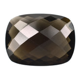 SMOKY QUARTZ BRIOLETTE CUSHION 20X15MM 16.15 Cts.