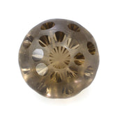 SMOKY QUARTZ UMBRELLA ROUND (DES#127) 12MM 7.25 Cts.
