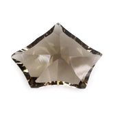 SMOKY QUARTZ CONCAVE CUT PENTAGON (DES#8) 14X10MM 4.10 Cts.