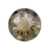 SMOKY QUARTZ UMBRELLA ROUND (DES#127) 12MM 7.55 Cts.