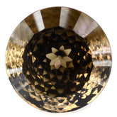 SMOKY QUARTZ NIRVANA CUT ROUND (DES#81) 15MM 11.65 Cts.