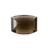 SMOKY QUARTZ BAR CUT BARREL (DES#128) 8X6MM 1.37 Cts.