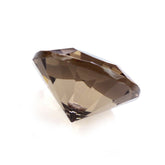 SMOKY QUARTZ CLUBS TOP ROUND (DES#93) 10MM 2.83 Cts.