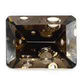 SMOKY QUARTZ SUPPER BUBBLE OCTAGON (DES#116) 16X12MM 9.70 Cts.