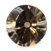 SMOKY QUARTZ EYE CUT ROUND (DES#89) 13MM 7.75 Cts.