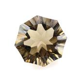 SMOKY QUARTZ NINETY CUT ROUND (DES#83) 10MM 3.59 Cts.