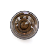 SMOKY QUARTZ CONCAVE BALL (HALF DRILL) (DES#137) 8MM 3.72 Cts.