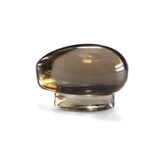 SMOKY QUARTZ PLAIN PEAR BOTTLE CORK 8.50X5.50MM 1.91 Cts.
