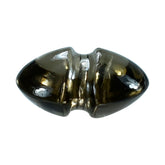 SMOKY QUARTZ LENTIL ROUND CARVED BELT (DES#25) (MEDIUM) 9MM 2.08 Cts.