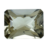 SMOKY QUARTZ RADIANT CUT OCTAGON (DES#1) (LITE) 16X12MM 10.38 Cts.