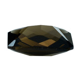 SMOKY QUARTZ SPECIAL CHECKER CUT OCTAGON (DES#57) (DARK) 16X13MM 10.69 Cts.