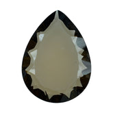 SMOKY QUARTZ CONCAVE PEAR (DES#145) (MEDIUM) 16X12MM 4.81 Cts.
