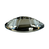 SMOKY QUARTZ BUFFTOP CROSS CONCAVE BACK MARQUISE (DES#102) (MEDIUM) 20X12MM 9.84 Cts.