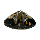SMOKY QUARTZ CARVED HEART (DES#80) (DARK) 12MM 4.57 Cts.
