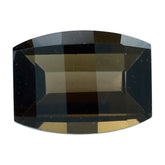 SMOKY QUARTZ BAR CUT BARREL (DES#128) (DARK) 8X6MM 1.39 Cts.
