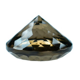 SMOKY QUARTZ NIRVANA CUT ROUND (DES#81) (MEDIUM) 14MM 8.24 Cts.