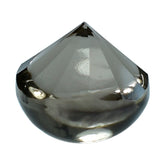 SMOKY QUARTZ BUFFTOP TWISTED CONCAVE CUSHION (DES#31) (MEDIUM) 6MM 1.20 Cts.