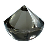 SMOKY QUARTZ BUFFTOP TWISTED CONCAVE CUSHION (MEDIUM) 6MM 1.10 Cts.