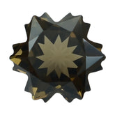 SMOKY QUARTZ CUT SNOWFLAKE SHAPE (MEDIUM) 8MM (THICKNESS:-6.00MM) 2.15 Cts.