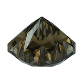 SMOKY QUARTZ CUT SNOWFLAKE SHAPE (MEDIUM) 8MM (THICKNESS:-6.00MM) 2.15 Cts.