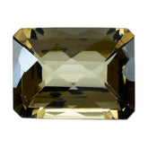 SMOKY QUARTZ CHECKER CUT OCTAGON 16X12MM 11.85 Cts.