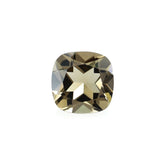 SMOKY QUARTZ CUT CUSHION (LITE/CLEAN) 6X6MM 0.83 Cts.