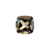 SMOKY QUARTZ CUT CUSHION (LITE) 6X6MM 0.82 Cts.