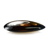 SMOKY QUARTZ PLAIN LENTIL PEAR 17X13MM 5.76 Cts.