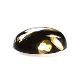 SMOKY QUARTZ PLAIN OVAL CAB 12X10MM 4.06 Cts.