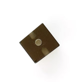 SMOKY QUARTZ PLAIN CUBE (H/D-2.00MM)(MEDIUM)(CLEAN) 10.00X10.00 MM 12.24 Cts.