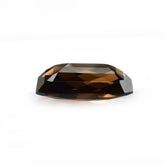 SMOKY QUARTZ CHECKER TOP OCTAGON (DARK)(CLEAN) 19.00X15.30 MM 14.76 Cts.