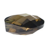 SMOKY QUARTZ BRIOLETTE HEART (HALF DRILL) 10MM 3.18 Cts.
