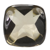 SMOKY QUARTZ BUFFTOP CUSHION 7MM 1.42 Cts.