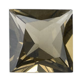 SMOKY QUARTZ PRINCESS CUT SQUARE 7MM 1.51 Cts.