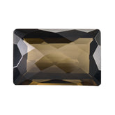 SMOKY QUARTZ CHECKER CUT OCTAGON 20X13 MM 16.38 Cts.