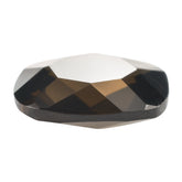 SMOKY QUARTZ CUT CUSHION BOTH SIDE TABLE 10 MM 2.56 Cts.
