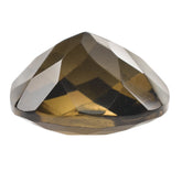 SMOKY QUARTZ CHECKER CUT CUSHION 13MM 8.06 Cts.