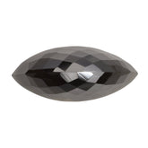 SMOKY QUARTZ CUT HIGH DOME WITH FLAT BOTTOM MARQUISE 23X10MM 11.87 Cts.