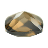 SMOKY QUARTZ CHECKER CUT CUSHION 6.00MM 0.88 Cts.