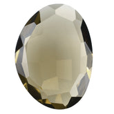 SMOKY QUARTZ IRREGULAR CUT IRREGULAR OVAL 18X13MM 7.40 Cts.