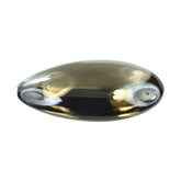 SMOKY QUARTZ LENTIL PEAR (HALF DRILL) 20X15MM 12.55 Cts.