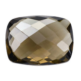 SMOKY QUARTZ BRIOLETTE CUSHION 16X12MM 9.00 Cts.