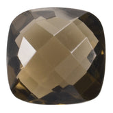 SMOKY QUARTZ BRIOLETTE CUSHION 10.00MM 3.68 Cts.