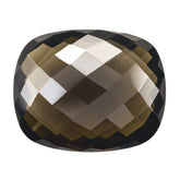 SMOKY QUARTZ BRIOLETTE CUSHION 25X20MM 33.84 Cts.